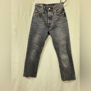 Levi’s 501 Jeans Button Fly Black Size 24